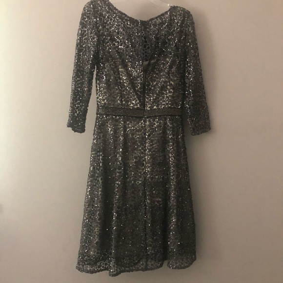 Kay Unger Sequin Lace Dress - Picture 5 of 5